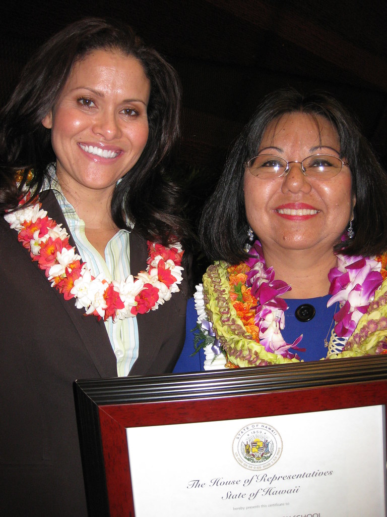 Ewa Beach Elementary School Principal Sherry Lee Kobayashi… Flickr