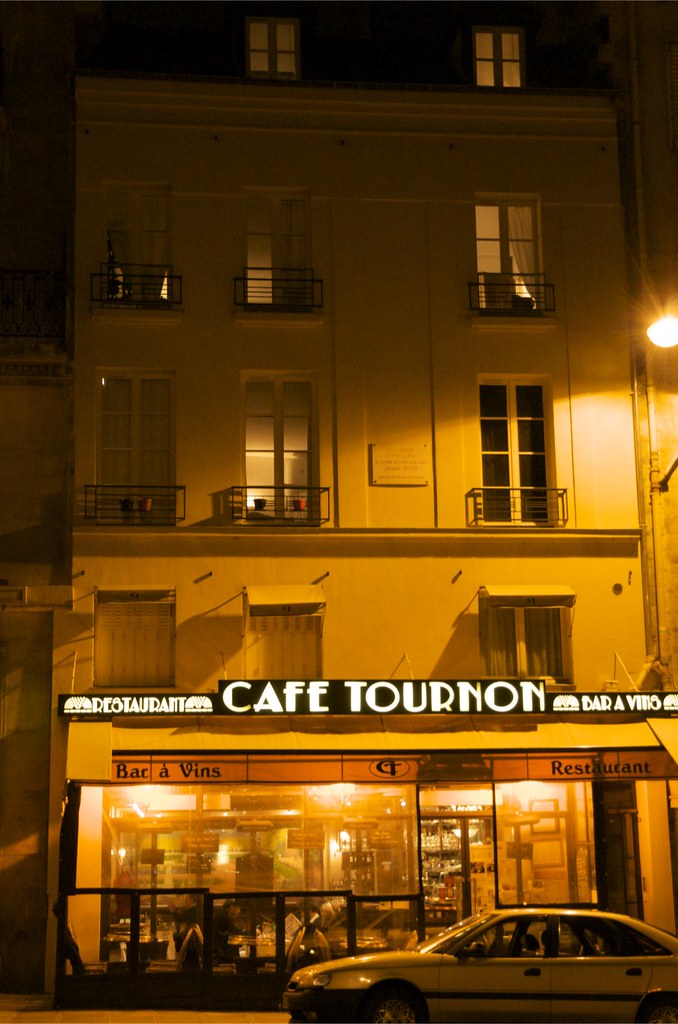 Cafe Tournon, Rue de Tournon, Paris After midnight, the ch… Flickr