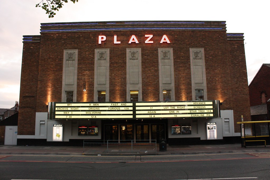 Plaza Cinema Crosby Rather nicely lit up independent