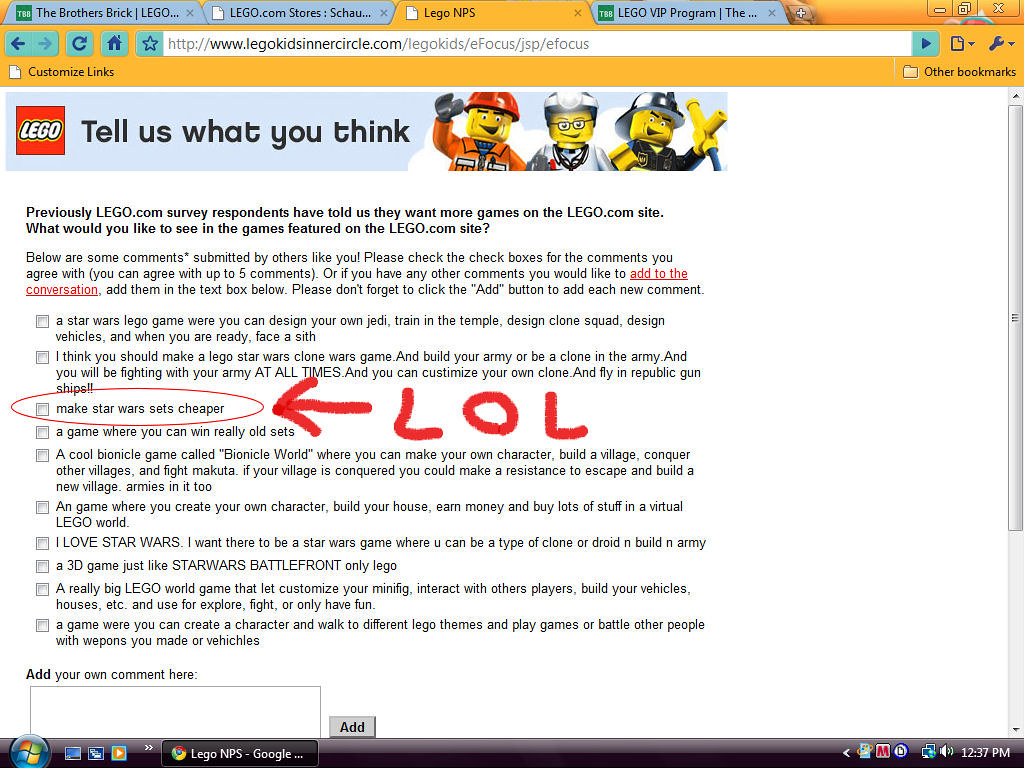 Lego Survey I was trying to find the closest Lego store to… Flickr