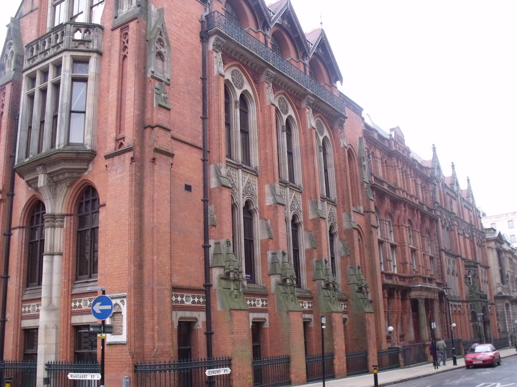 Birmingham School of Art Edmund Street facade I was walk… Flickr