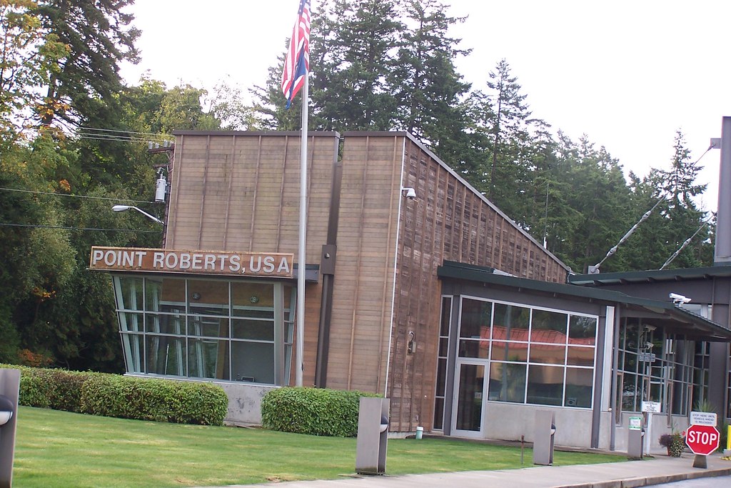 Point Roberts, USA Port of Entry at Point Roberts Washingt… Flickr