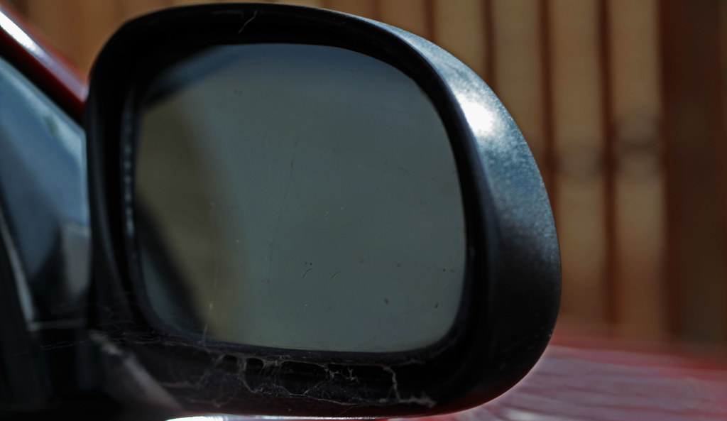 I,m here where are you This photo of a side mirror has two… Flickr