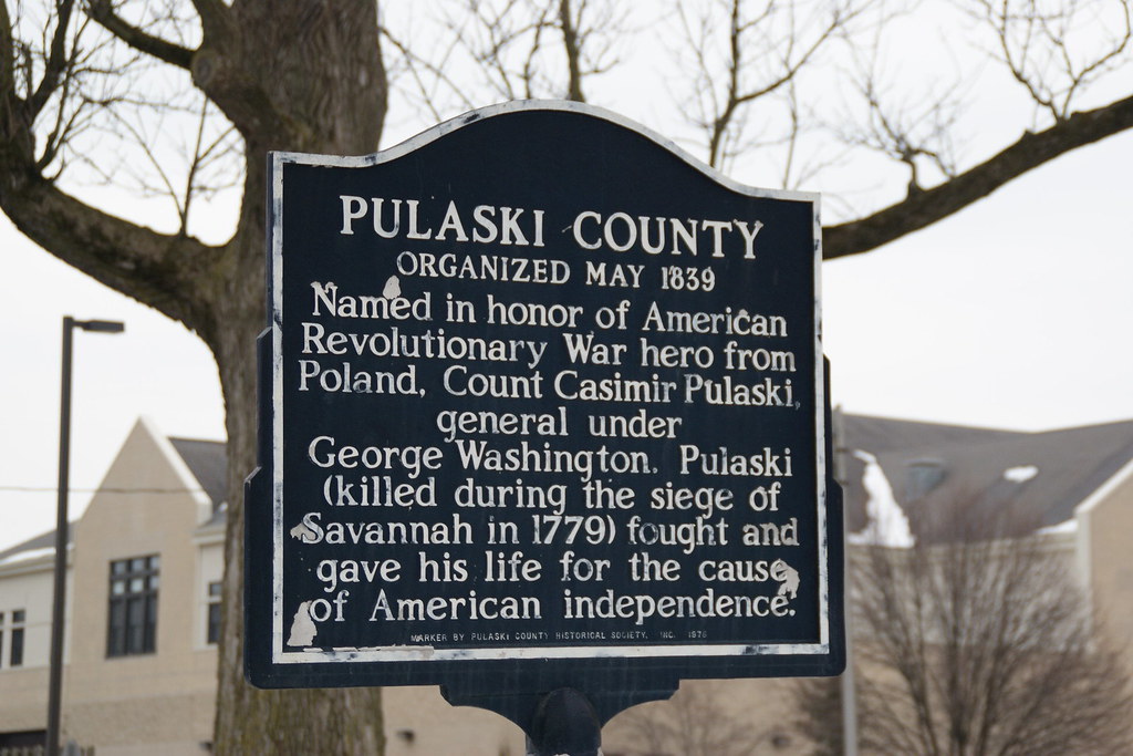 Historical Marker Pulaski County Indiana Winamac, Indian… Flickr