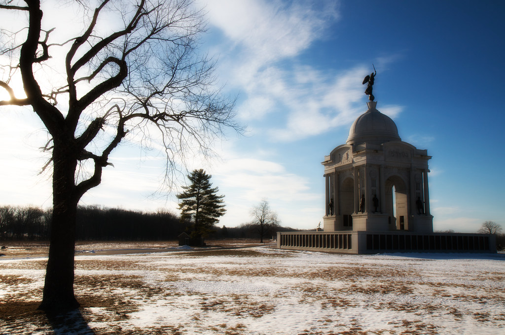 Pennsylvania Monument in Winter A winter morning's view of… Flickr