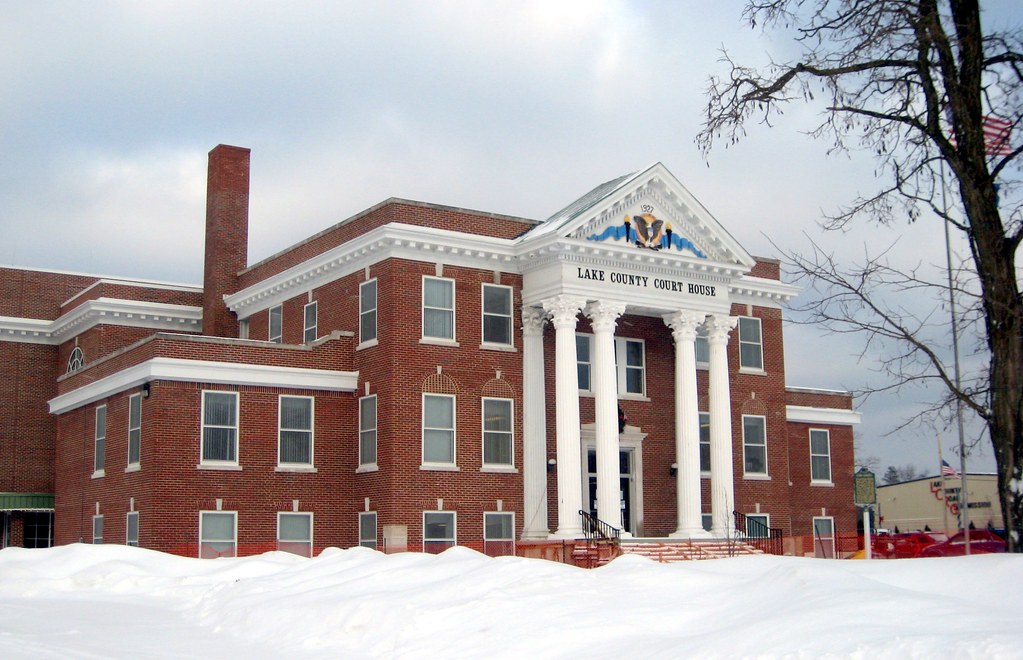 The Lake County Court House Lake County is a poor, rural c… Flickr