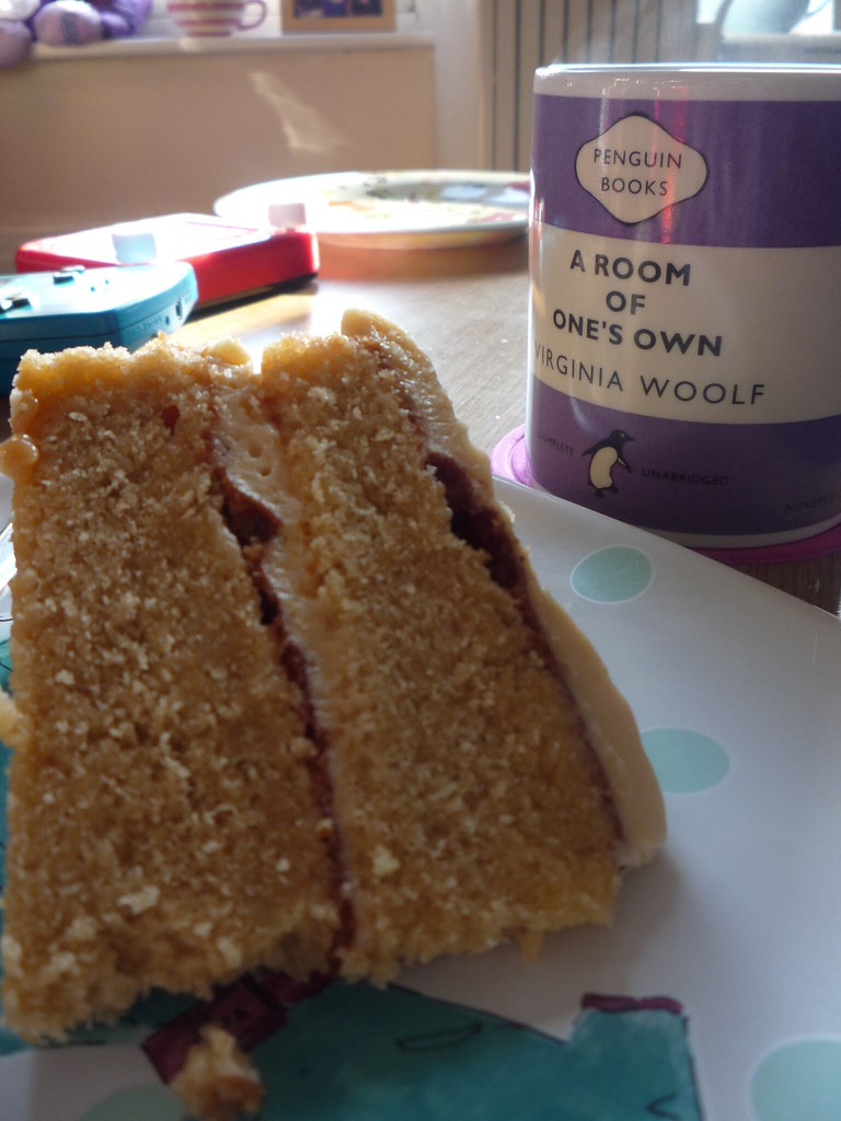 tea and cake, of course! Nigella Lawson's Butterscotch Cak… Flickr