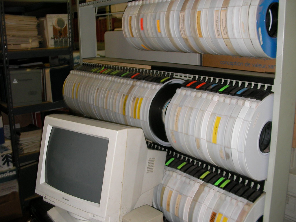 9 Track Tape Library kd1s Flickr