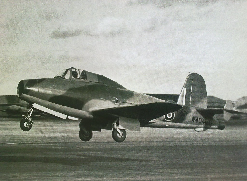 Britains first jet aircraft the GlosterWhittle E.2839 Flickr