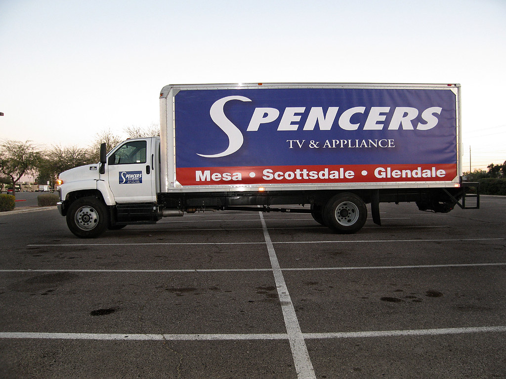 spencers tv & appliance truck glendale, arizona 2006 Flickr