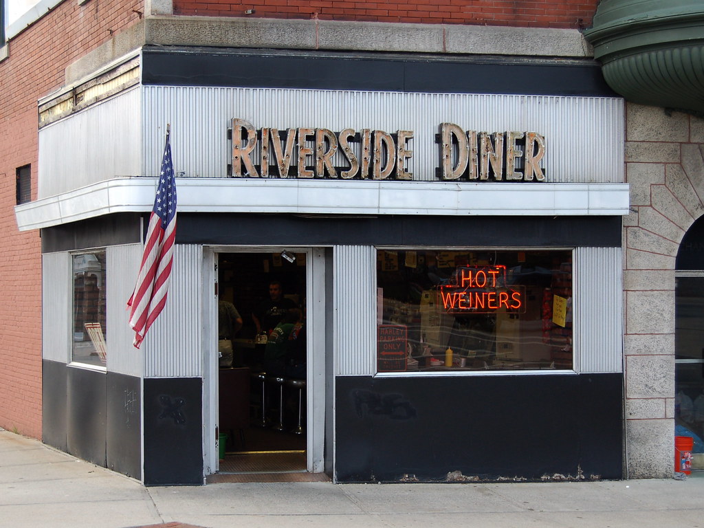 One Riverside Diner, RI Riverside Diner 3 1/2 Exchange St… Flickr