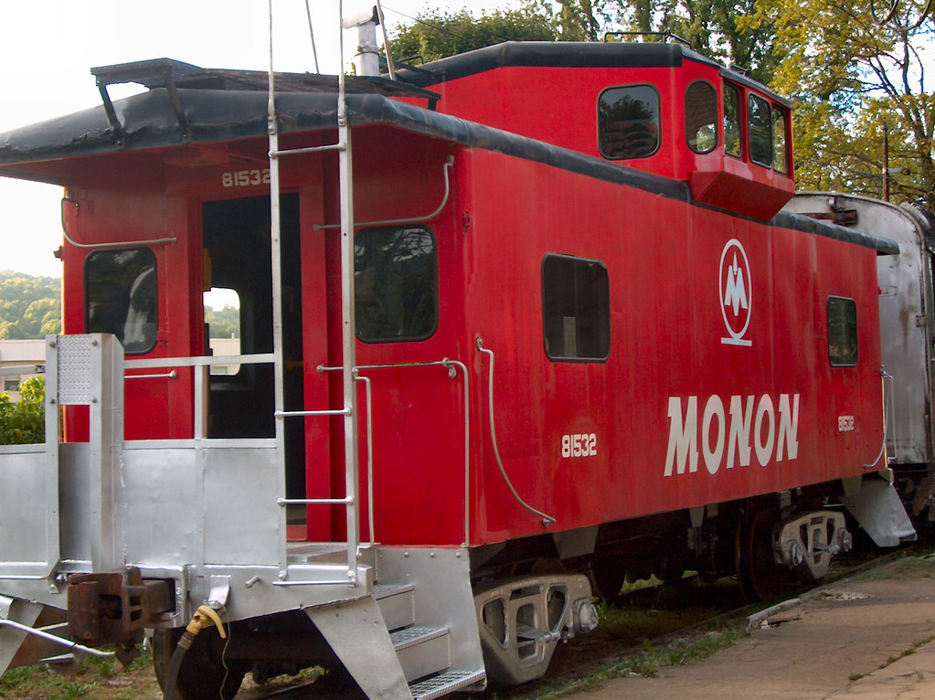 Monon Caboose Restored Monon Railway caboose. Cabooses are… Flickr