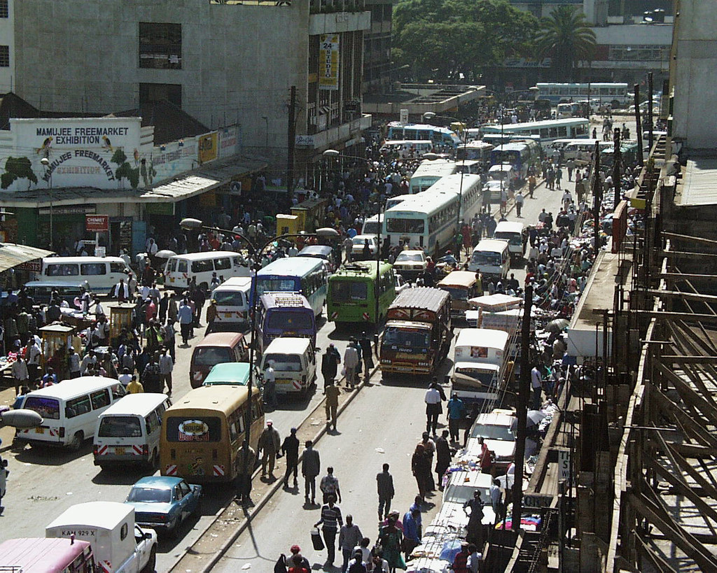 Nairobi Traffic Jam Traffic Jams forever in Nairobi, Kenya… rogiro