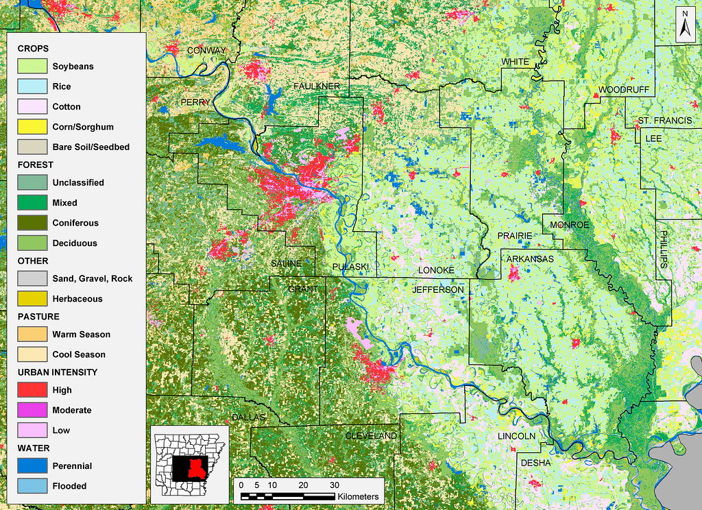 Land Use/Land cover of the Grand Prairie region, southcen… Flickr