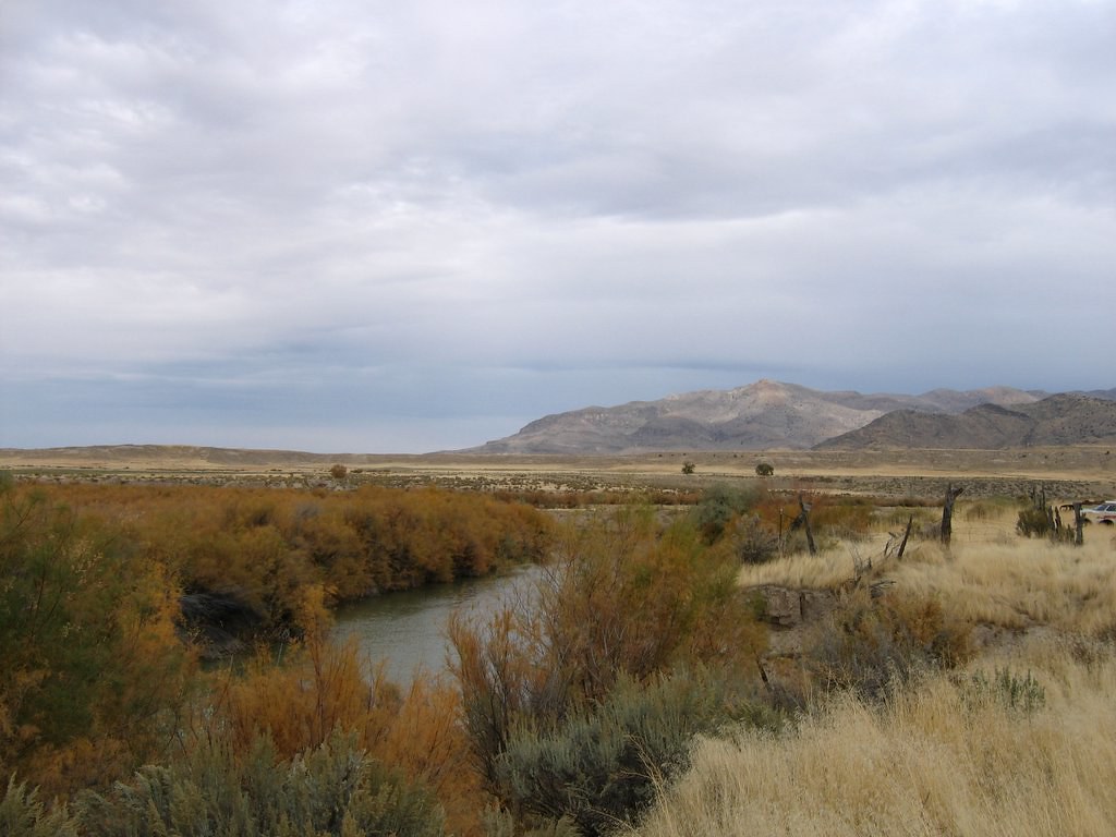 Sevier River, Leamington, UT I liked the sky in this pictu… Flickr