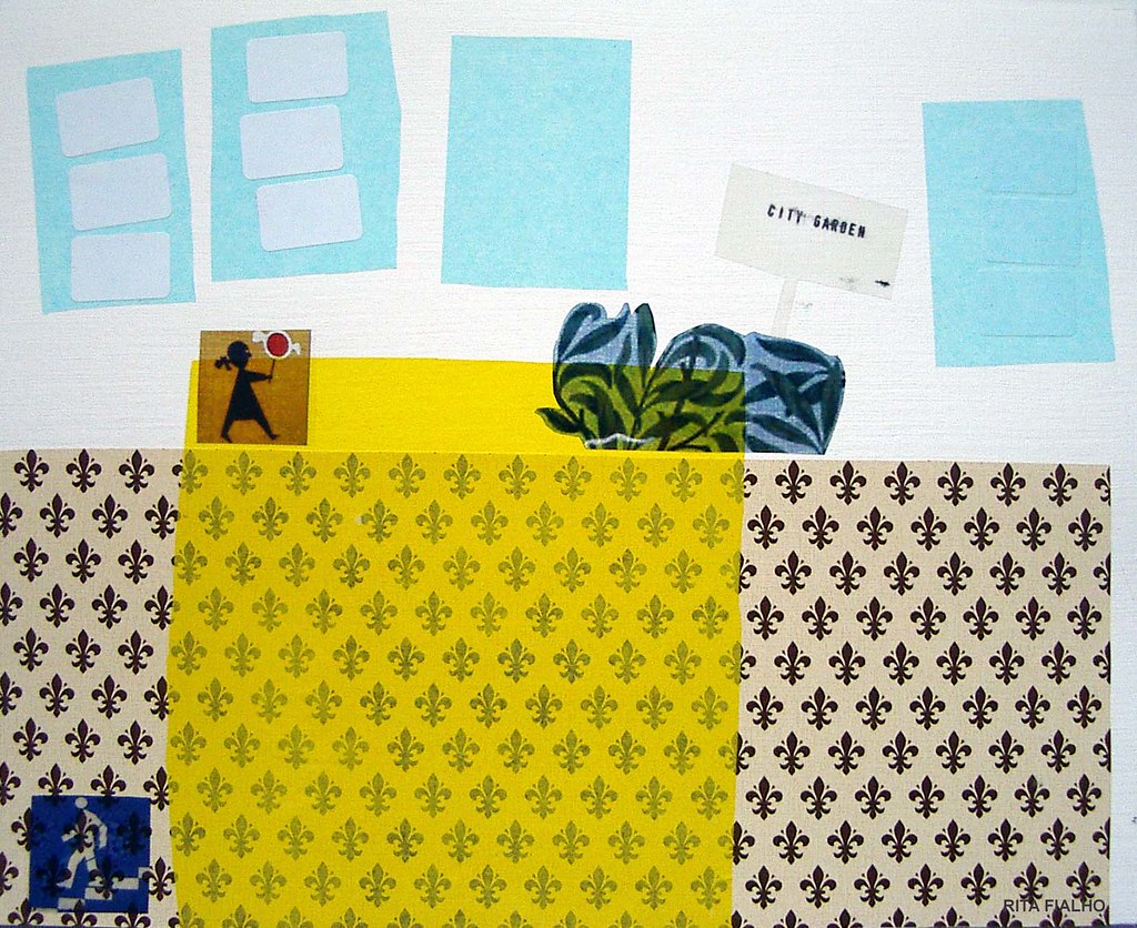 "City garden" "City garden", 2005, Mixed media on paper, 2â€¦ Flickr