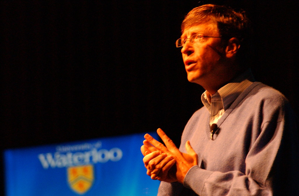Bill Gates the University of Waterloo Bill Gates enthral… Flickr