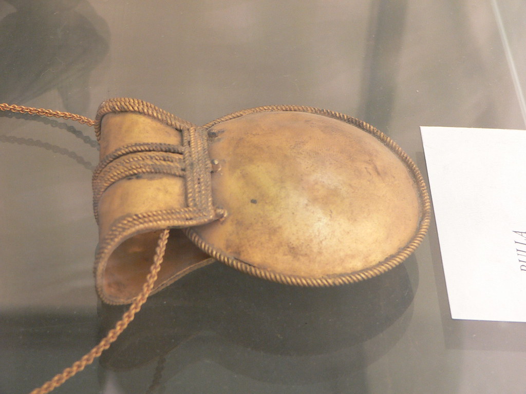 A bulla A bulla from Ancient Rome. The Museum of Roman Civ… Flickr