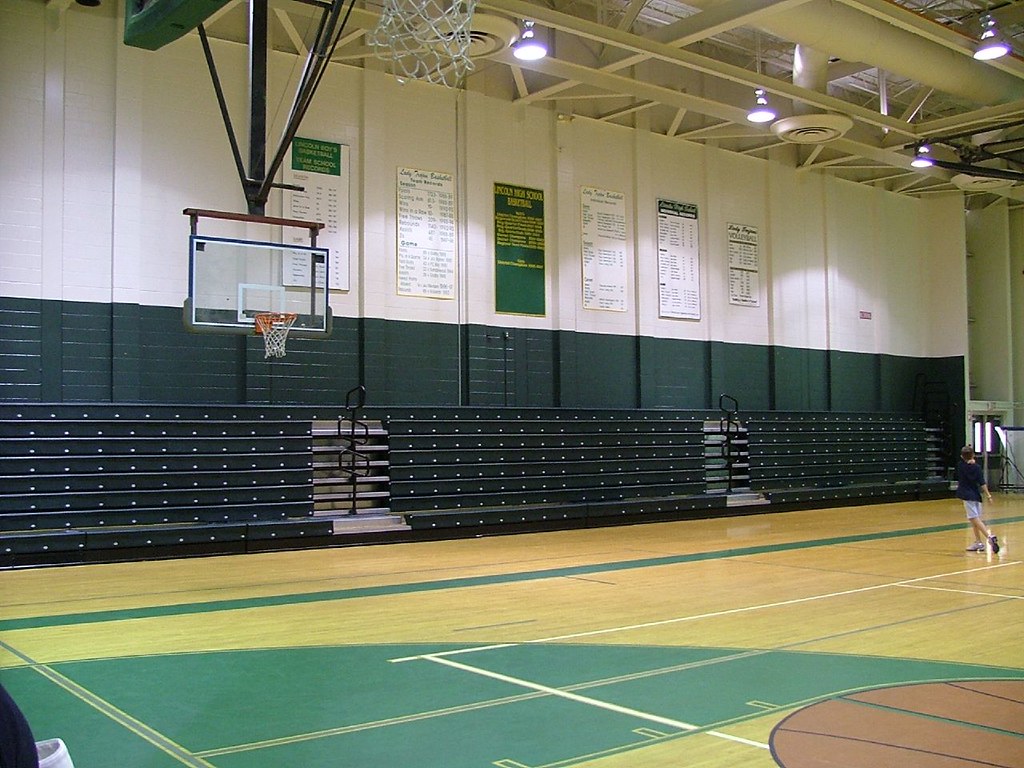 gym Lincoln High gym. Some great times had there. schteiner Flickr