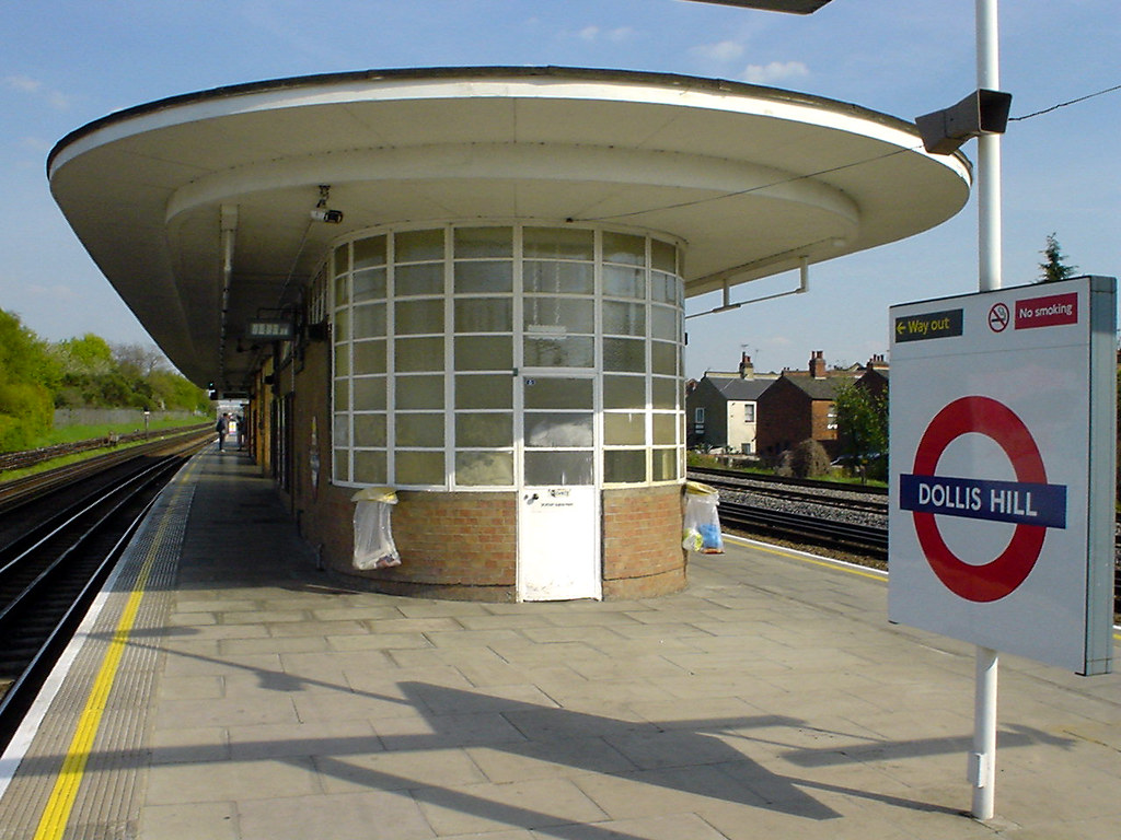 Dollis Hill 5 things I found outside the station a 'Dolli… Flickr