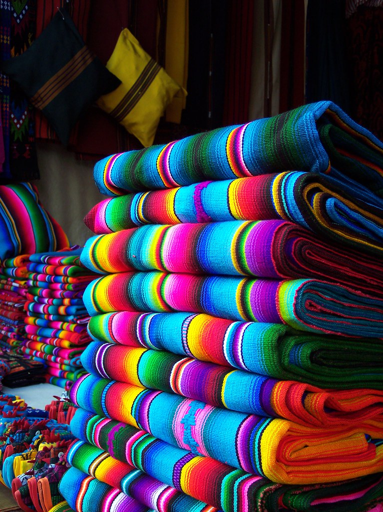 guatemalan blankets John and Caroline Flickr