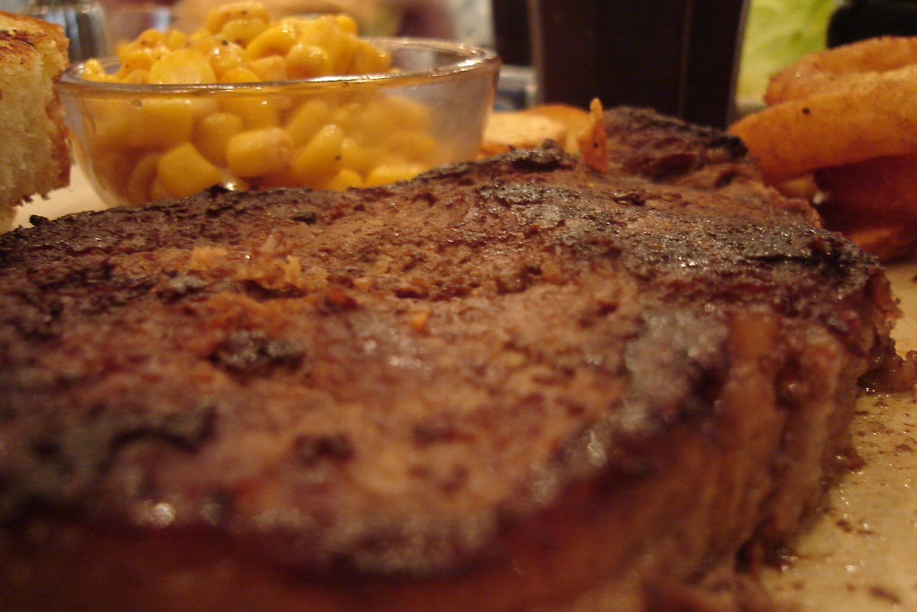 Fuddruckers ribeye steak Ibrahim Owais Flickr