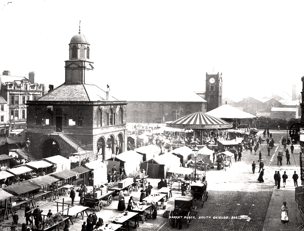 025901Market Place South Shields Auty c.1890 Type Photo… Flickr