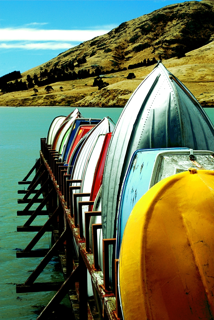Dinghys Purau, Banks Peninsula, NZ Jono Bissex Flickr