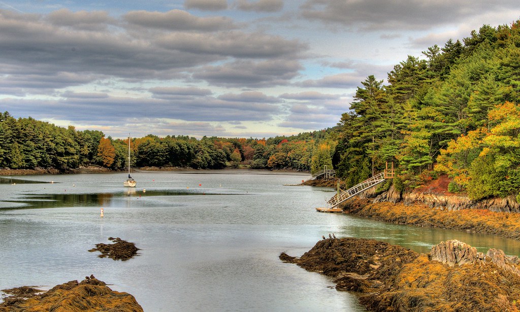Low Tide Harpswell Sound Chuck Healey Flickr