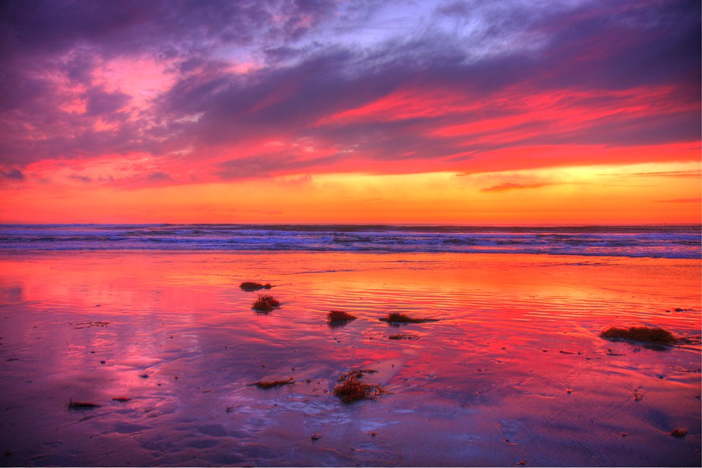 Pacific Beach Sunset 1/29/2010 View On Black Nathan Rupert Flickr