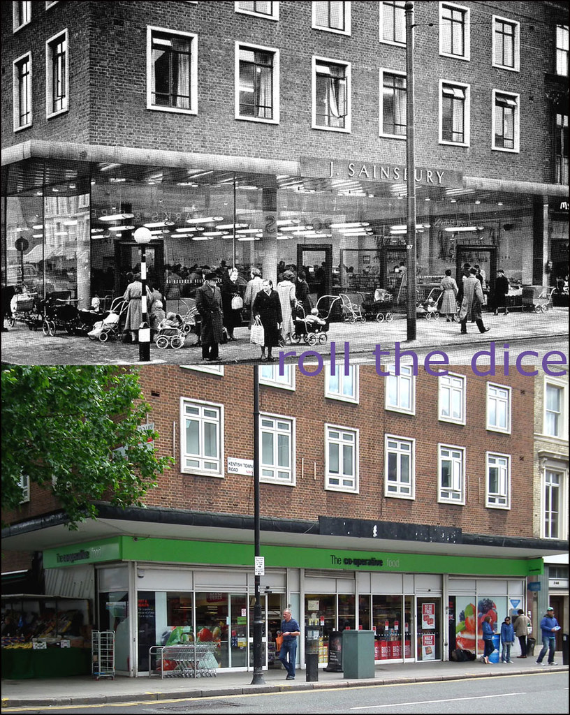 Kentish Town Road`19552011 Top photo from 1955 and here i… Flickr