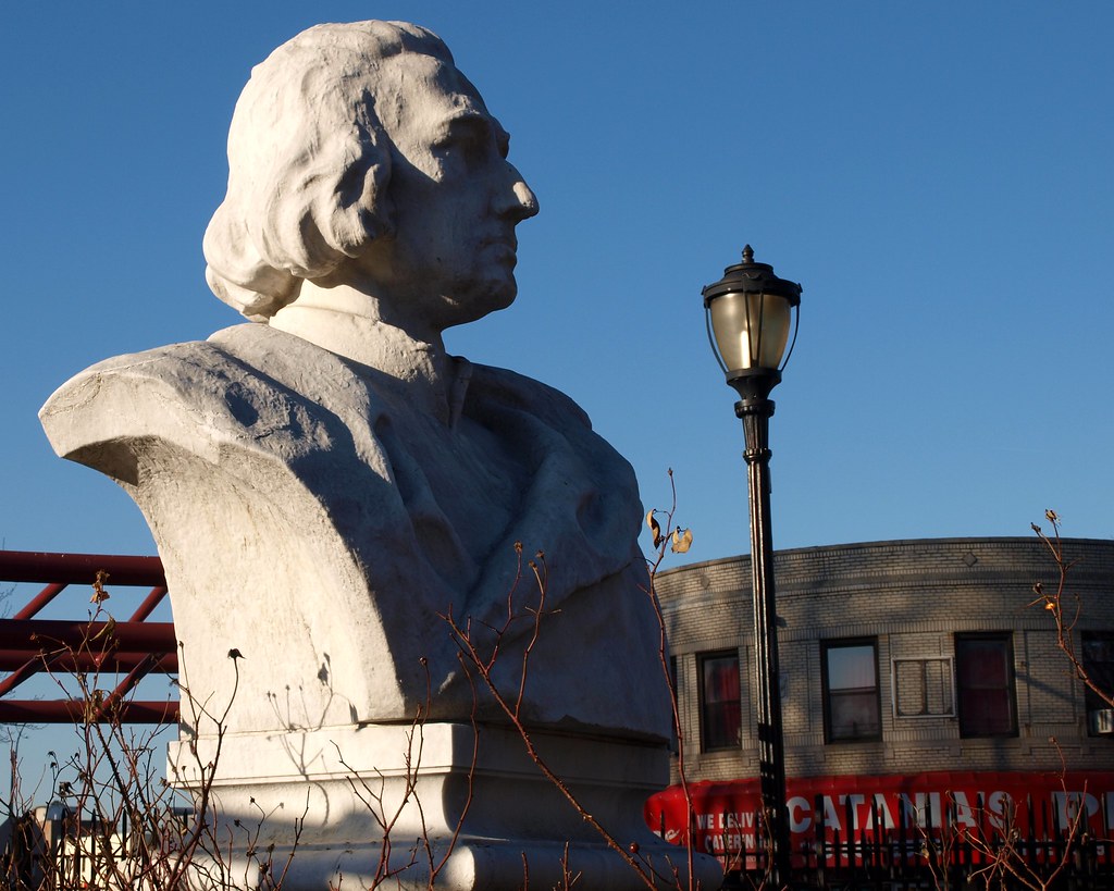 Christopher Columbus Statue, Little Italy, Bronx, New York… Flickr