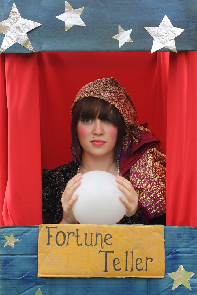 Fortune Teller Alice again. FMP Sophie Greenidge Flickr