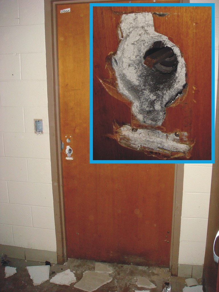 Asbestos FireDoor Core 3 Another example of an asbestos c… Flickr