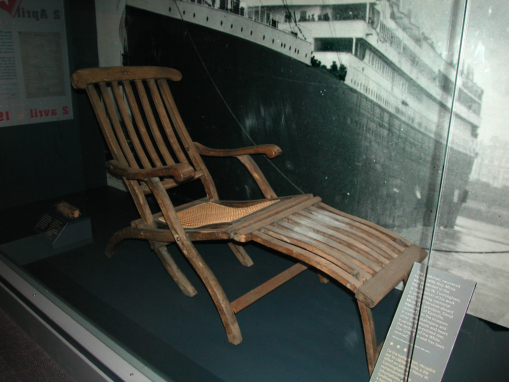 Titanic Deck Chair Halifax, Nova Scotia Canada 82002 Mari… Flickr