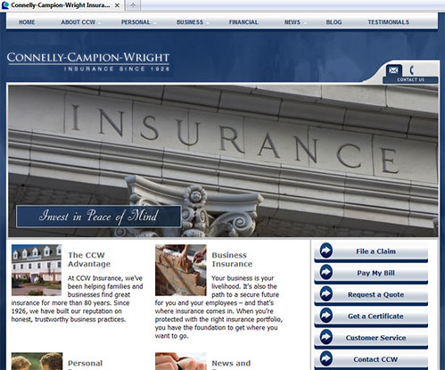 CCW Insurance website | www.ccwinsurance.com/ Connelly-Campi… | Flickr