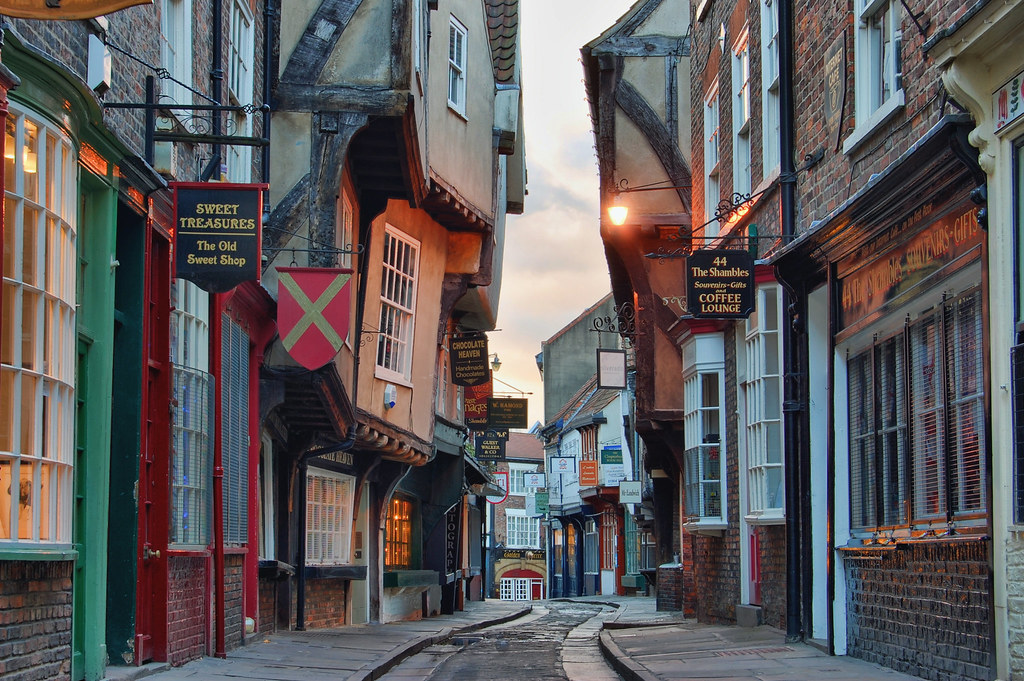 The Shambles Recently voted as the most picturesque street… Flickr