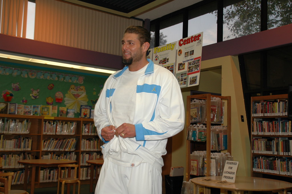 Luchadores Program at Bristow Park Library Commerce Library Flickr