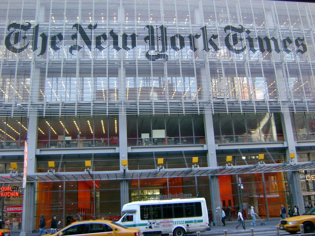 The New York Times Headquarters Ricardo Cabral Flickr
