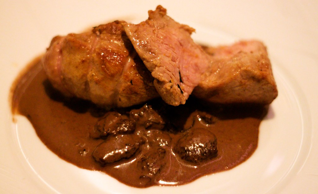 Roast veal tenderloin Roast veal tenderloin with dry orang… Flickr