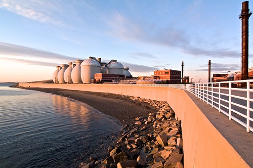 Deer Island Waste Water Treatment Plant Woke up this