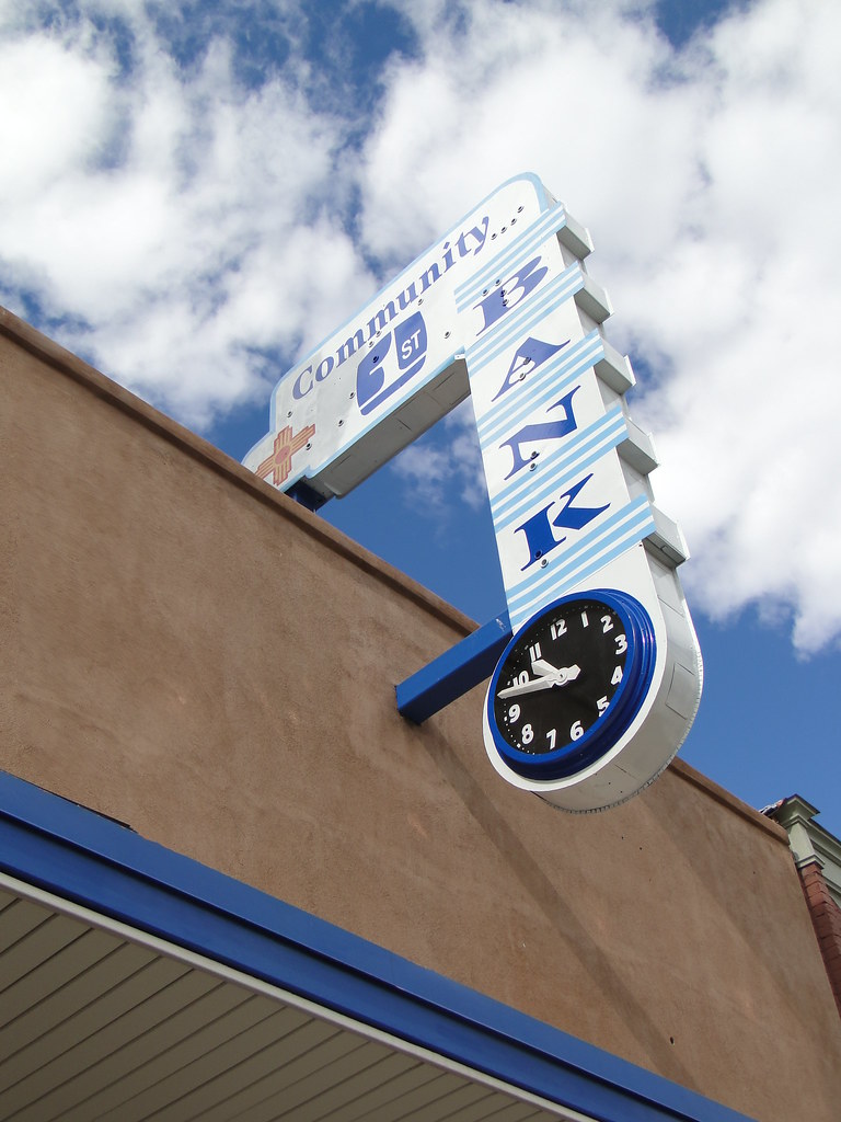 First Community Bank Sign First community bank sign