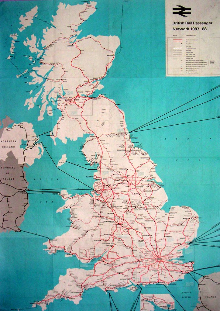 Map Of British Railways