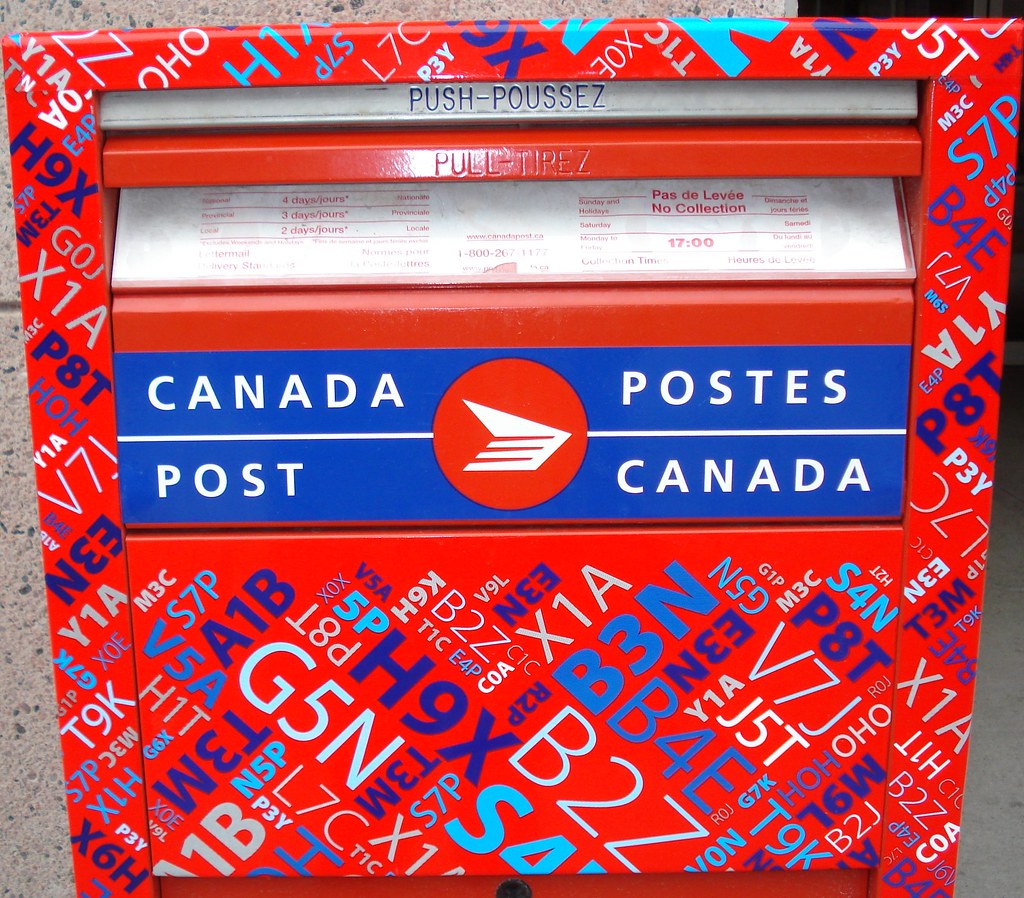new Canada Post boxes i had my camera with me yesterday & … Flickr