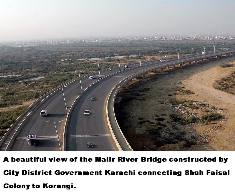 Karachi Malir River Bridge cdgk (4) Karachi Bridge cdgk suleman
