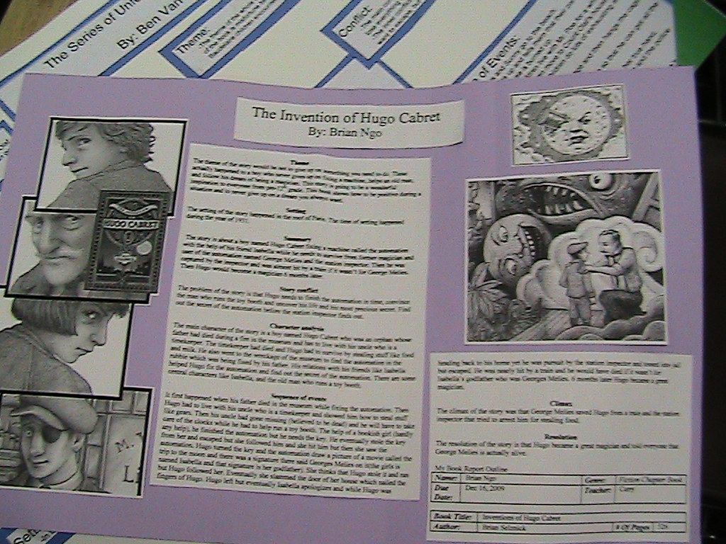 8th Grade Book Report Poster 3 rdcurry Flickr