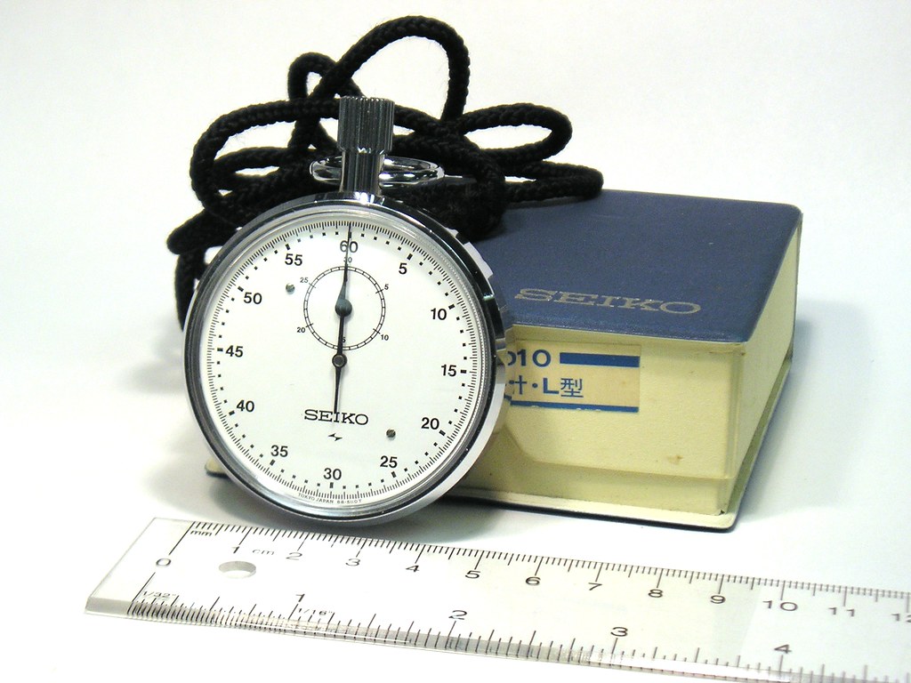 Seiko stopwatch 885051 I collect vintage Seiko watches. M… Flickr