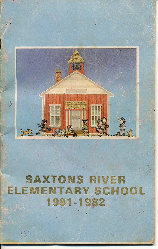 Saxtons River Elementary School 19811982 Yearbook Flickr