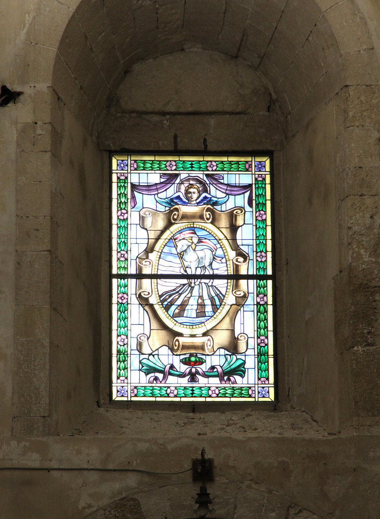 Stained Glass Window, Duomo Cathedral, Ortygia, Syracuse, … Flickr
