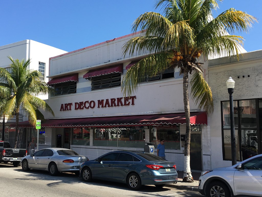 Art Deco Market South Beach 1952 Phillip Pessar Flickr